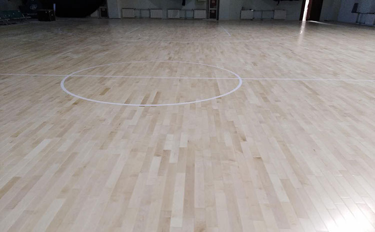 學(xué)校舞臺木地板雙層龍骨結(jié)構(gòu)